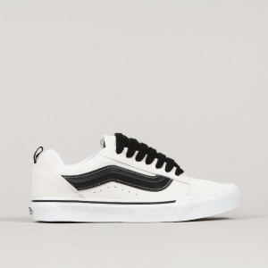 Vans Knu Skool Suede White Black